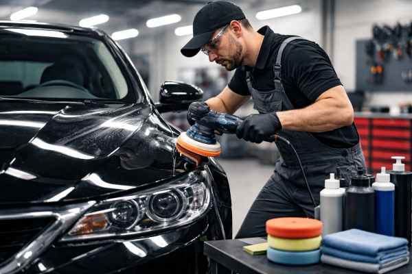 Полировка автомобиля во Вроцлаве — восстановление блеска кузова и удаление царапин