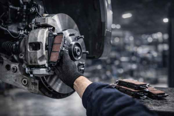 Nowe klocki hamulcowe montowane w zacisku hamulcowym – WELLAUTO