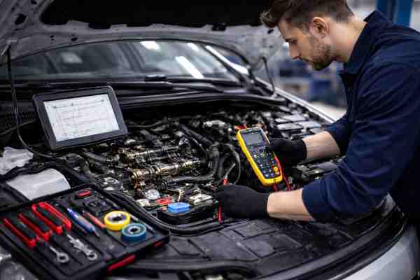 Naprawa wiązki przewodów w samochodzie – elektryk samochodowy WELLAUTO