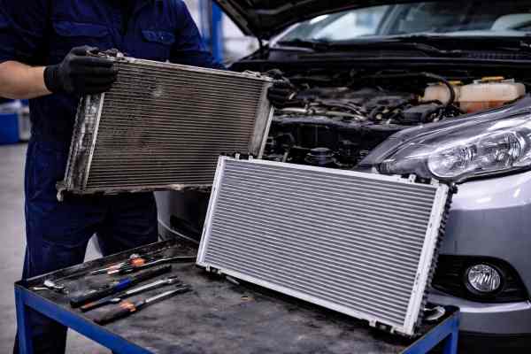 Радиатор и элементы системы охлаждения автомобиля