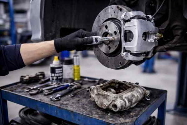 Wymiana zacisku hamulcowego w samochodzie – WELLAUTO