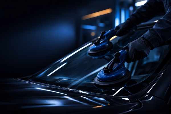 новое лобовое стекло после замены автостекол Вроцлав